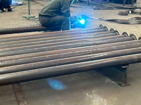 黄山20#无缝注浆管加工108*6钢花管棚管